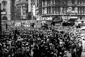 VE Day Crowd